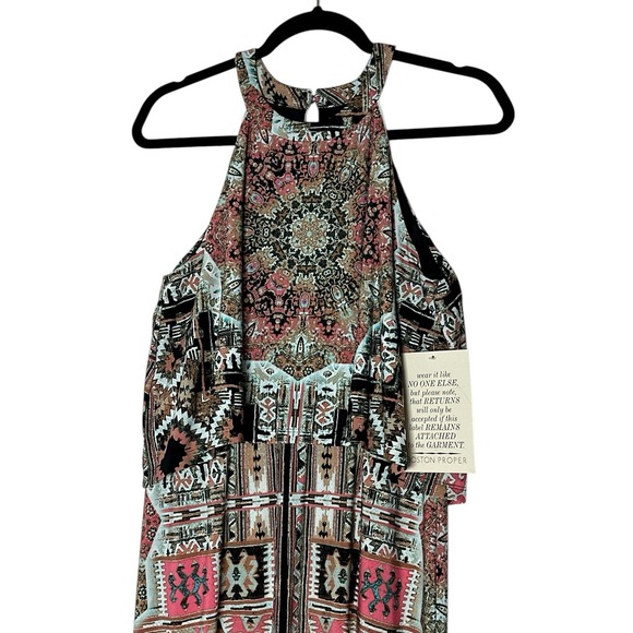 New Boston Proper Maxi Dress Women's Small Sleeveless Stretch‎ Formal Party - Picture 11 of 14